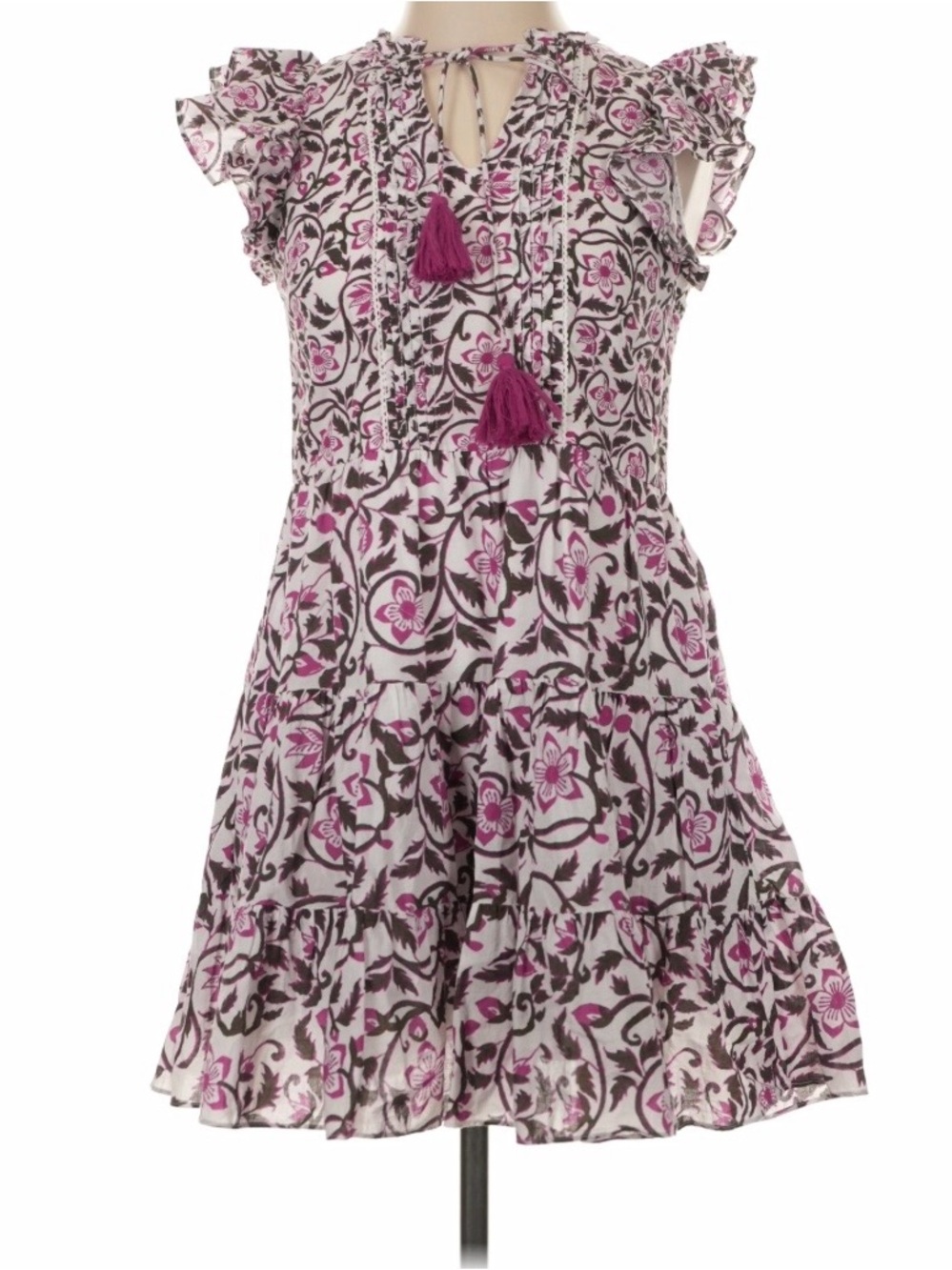 Celina Moon Floral Mini Dress size medium